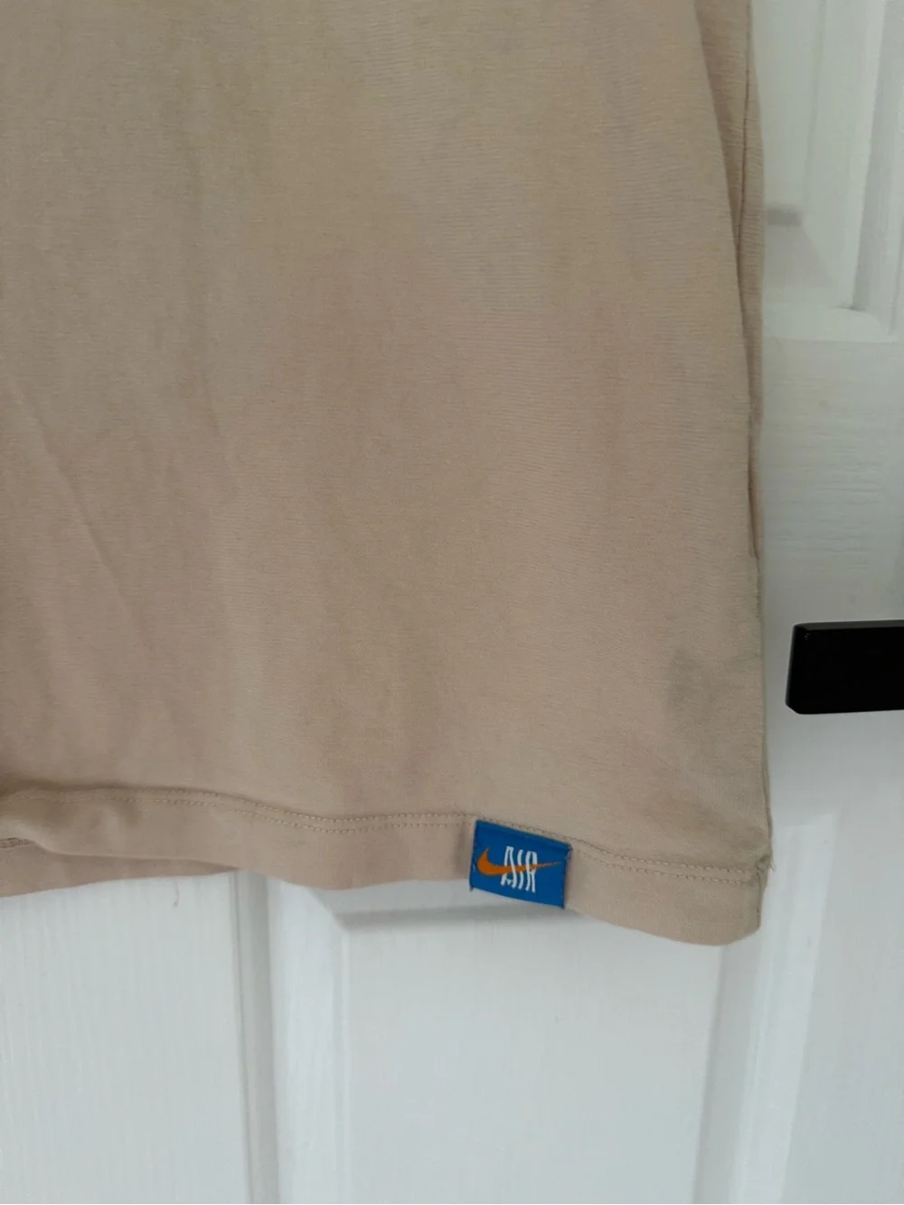 Nike Men’s Sand Tee with Blue Graphic